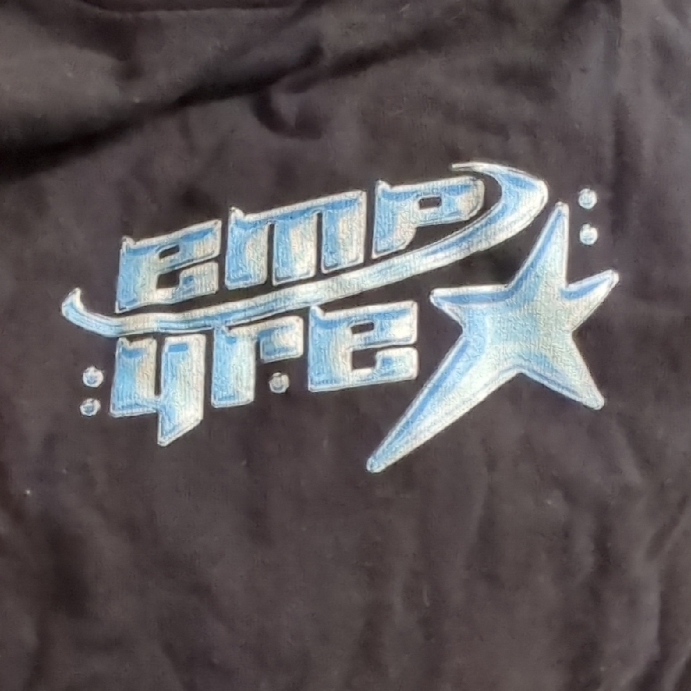 Empyre Black and Blue Crew Neck Tee - Picture 3 of 3